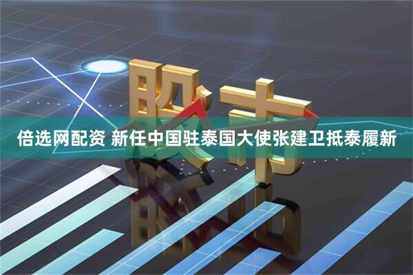 倍选网配资 新任中国驻泰国大使张建卫抵泰履新